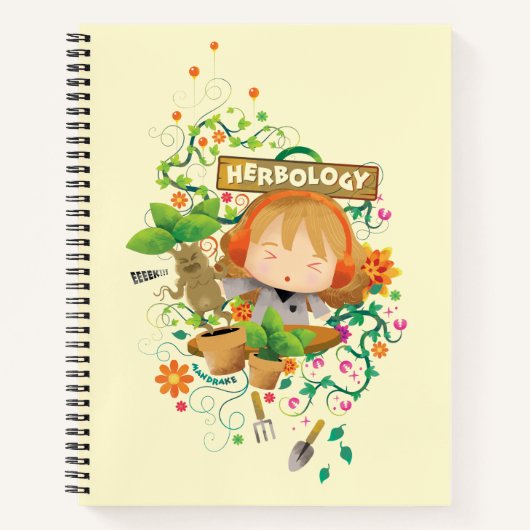 Harry Potter | Grafisch klasse Hermione Herbology Notitieboek (Voorkant)
