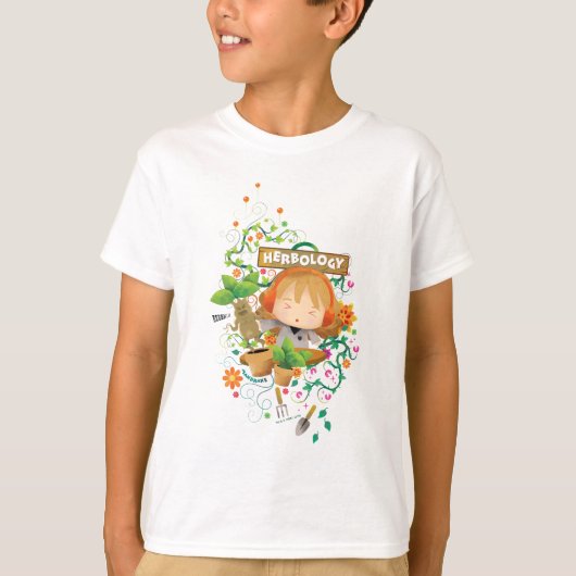 Harry Potter | Grafisch klasse Hermione Herbology T-shirt (Voorkant)