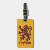 Harry Potter | Grafisch programma Gryffindor Lion Bagagelabel (Voorkant verticaal)