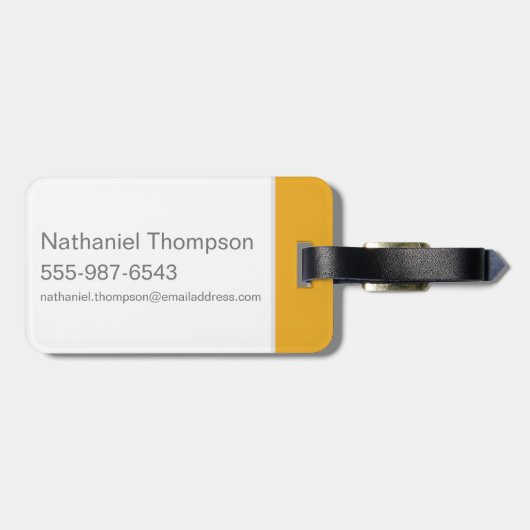 Harry Potter | Grafisch programma Gryffindor Lion Bagagelabel (Achterkant horizontaal)