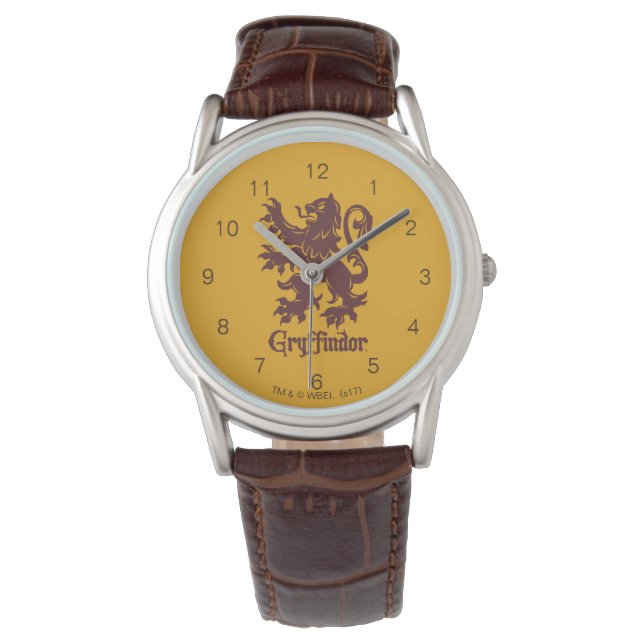 Harry Potter | Grafisch programma Gryffindor Lion Horloge (Voorkant)