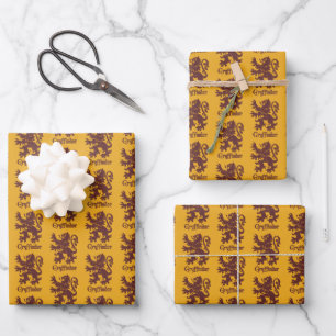 Harry Potter Grafisch programma Gryffindor Lion Inpakpapier Vel