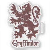 Harry Potter | Grafisch programma Gryffindor Lion Sticker (Voorkant)