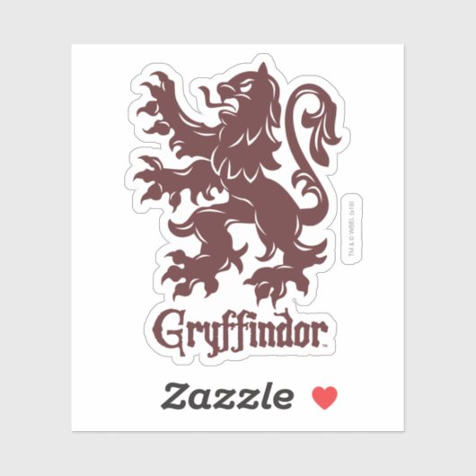 Harry Potter | Grafisch programma Gryffindor Lion Sticker (Vel)
