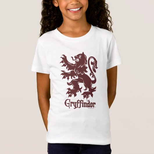 Harry Potter | Grafisch programma Gryffindor Lion T-shirt (Voorkant)