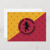 Harry Potter | Grafische kaart GRYFFINDOR™ House (Voorkant / Achterkant)
