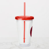 Harry Potter | Grafische kaart GRYFFINDOR™ House Acryl Drinkbeker (Rechts)