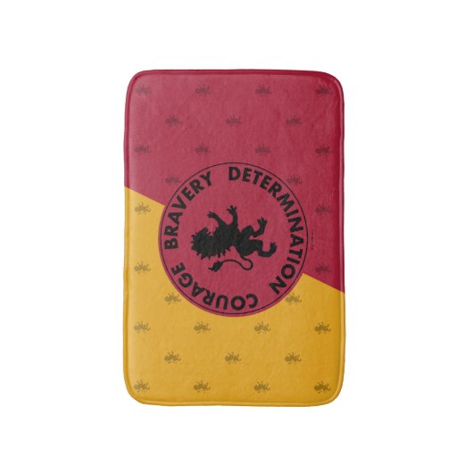 Harry Potter | Grafische kaart GRYFFINDOR™ House Badmat (Voorkant Verticaal)