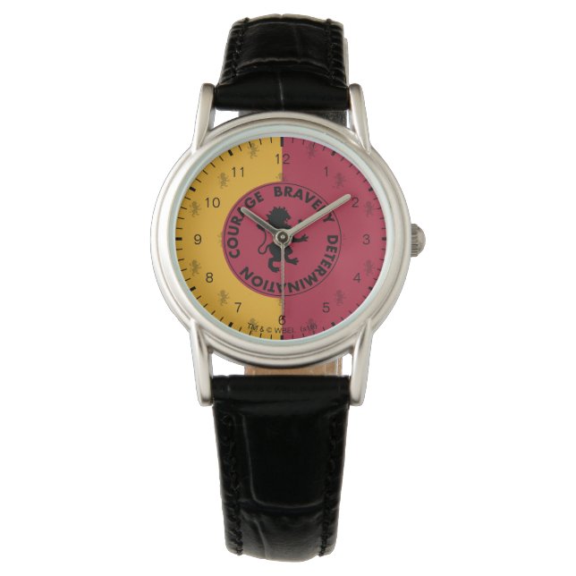 Harry Potter | Grafische kaart GRYFFINDOR™ House Horloge (Voorkant)
