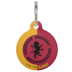 Harry Potter   Grafische kaart GRYFFINDOR™ House Huisdierpenning