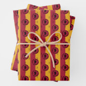 Harry Potter | Grafische kaart GRYFFINDOR™ House Inpakpapier Vel (In situ)