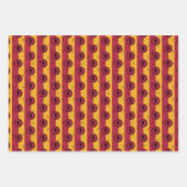 Harry Potter | Grafische kaart GRYFFINDOR™ House Inpakpapier Vel (Voorkant)