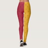 Harry Potter | Grafische kaart GRYFFINDOR™ House Leggings (Achterkant)