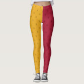 Harry Potter | Grafische kaart GRYFFINDOR™ House Leggings (Voorkant)