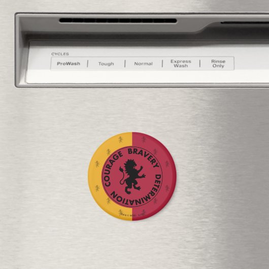 Harry Potter | Grafische kaart GRYFFINDOR™ House Magneet (Insitu (Vaatwasser))