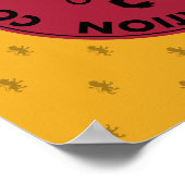 Harry Potter | Grafische kaart GRYFFINDOR™ House Poster (Hoek)