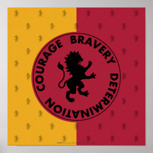Harry Potter Grafische kaart GRYFFINDOR™ House Poster