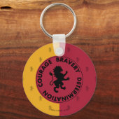 Harry Potter | Grafische kaart GRYFFINDOR™ House Sleutelhanger (Voorkant)
