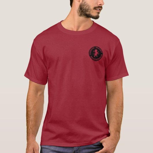 Harry Potter | Grafische kaart GRYFFINDOR™ House T-shirt (Voorkant)