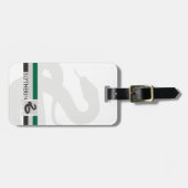 Harry Potter| Grafische kaart Slytherin House Bagagelabel (Voorkant horizontaal)