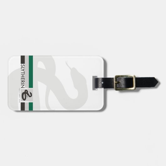 Harry Potter| Grafische kaart Slytherin House Bagagelabel (Voorkant horizontaal)