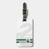 Harry Potter| Grafische kaart Slytherin House Bagagelabel (Voorkant verticaal)