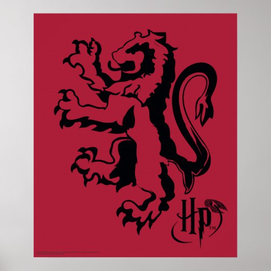 Harry Potter | Griffier-lionpictogram Poster (Voorkant)
