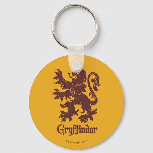 Harry Potter | Griffoendor Leeuw Grafisch Sleutelhanger (Voorkant)
