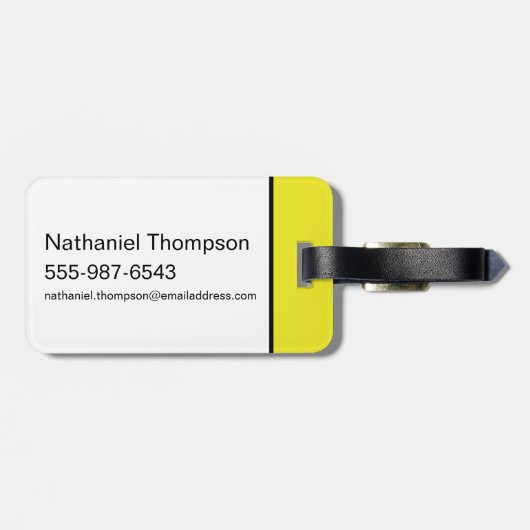 HARRY POTTER™ | GRYFFINDOR™ Athletic Badge Bagagelabel (Achterkant horizontaal)