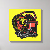 HARRY POTTER™ | GRYFFINDOR™ Athletic Badge Canvas Afdruk (Voorkant)
