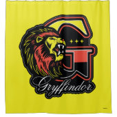 HARRY POTTER™ | GRYFFINDOR™ Athletic Badge Douchegordijn (Voorkant)