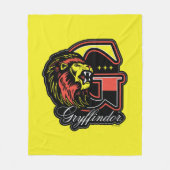 HARRY POTTER™ | GRYFFINDOR™ Athletic Badge Fleece Deken (Voorkant)