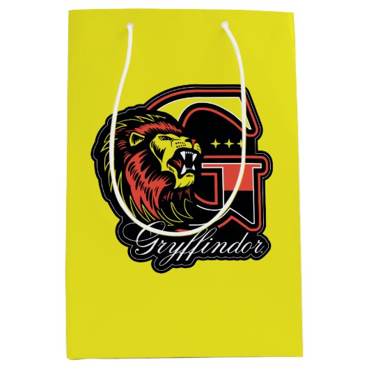 HARRY POTTER™ | GRYFFINDOR™ Athletic Badge Medium Cadeauzakje (Voorkant)