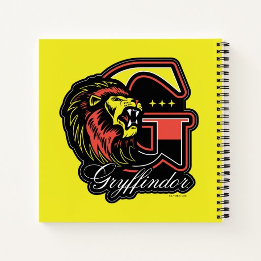 HARRY POTTER™ | GRYFFINDOR™ Athletic Badge Notitieboek (Achterkant)
