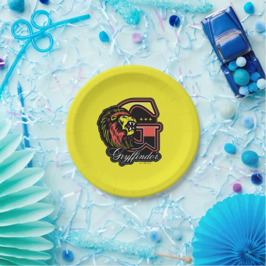 HARRY POTTER™ | GRYFFINDOR™ Athletic Badge Papieren Bordje (Feest)