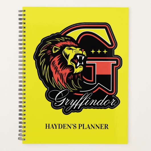 HARRY POTTER™ | GRYFFINDOR™ Athletic Badge Planner (Voorkant)