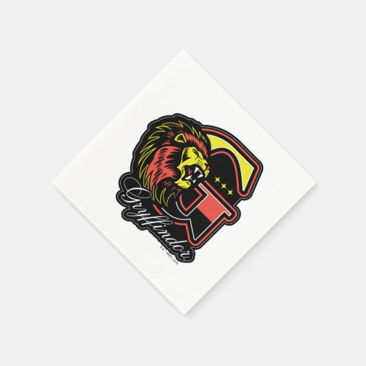 HARRY POTTER™ | GRYFFINDOR™ Athletic Badge Servet (Hoek)