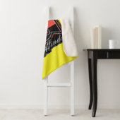 HARRY POTTER™ | GRYFFINDOR™ Athletic Badge Sherpa Deken (In situ)