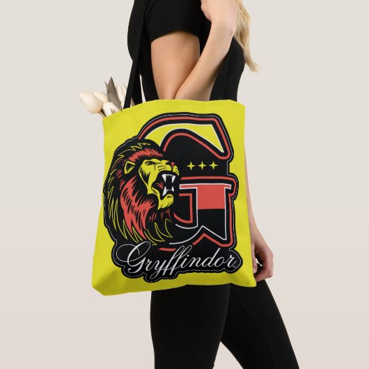 HARRY POTTER™ | GRYFFINDOR™ Athletic Badge Tote Bag (Dichtbij)