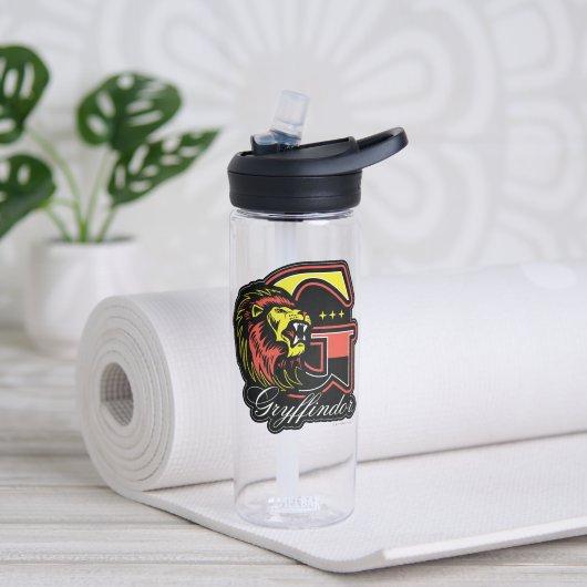 HARRY POTTER™ | GRYFFINDOR™ Athletic Badge Waterfles (Links)