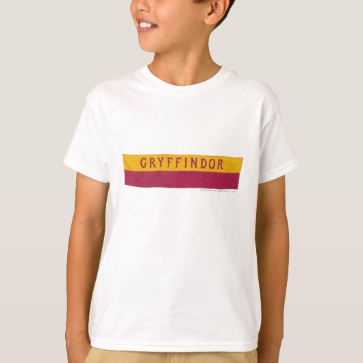 Harry Potter| Gryffindor Banner T-shirt (Voorkant)