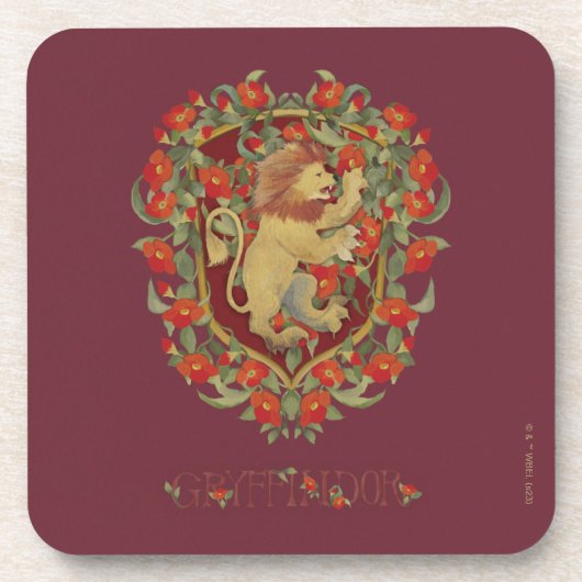 HARRY POTTER™ | GRYFFINDOR™ Crest Bier Onderzetter (Voorkant)