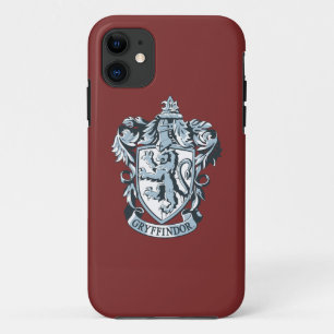 Harry Potter   Gryffindor Crest Blue iPhone 11 Hoesje