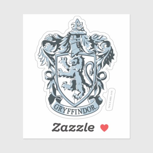 Harry Potter | Gryffindor Crest Blue Sticker (Vel)