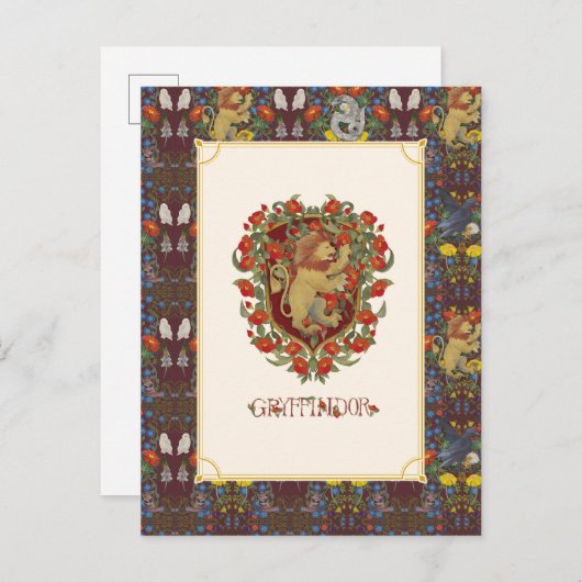 HARRY POTTER™ | GRYFFINDOR™ Crest Briefkaart (Voorkant / Achterkant)