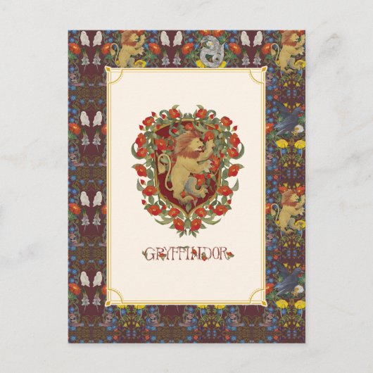 HARRY POTTER™ | GRYFFINDOR™ Crest Briefkaart (Voorkant)
