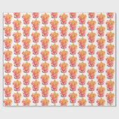 Harry Potter | Gryffindor Crest - Geplateerd Cadeaupapier (Vlak)