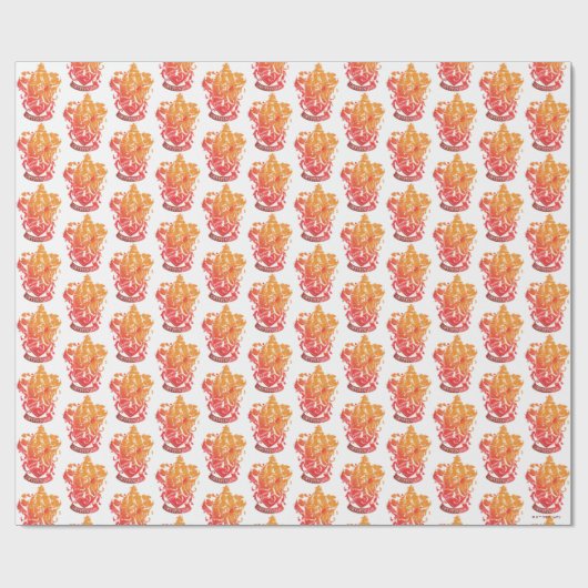 Harry Potter | Gryffindor Crest - Geplateerd Cadeaupapier (Vlak)