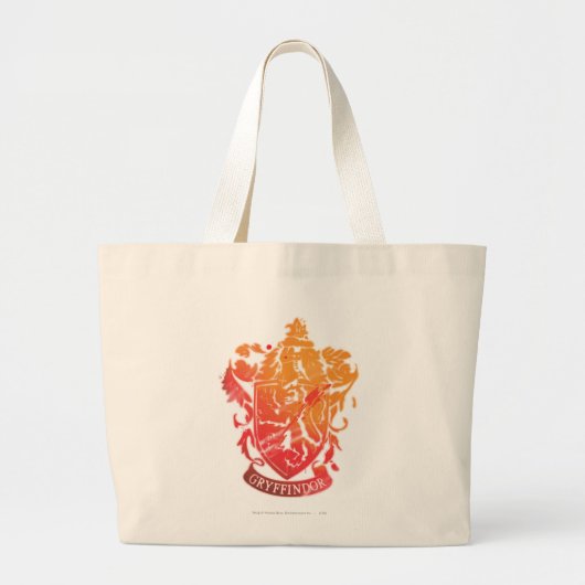 Harry Potter | Gryffindor Crest - Geplateerd Grote Tote Bag (Voorkant)