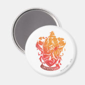 Harry Potter | Gryffindor Crest - Geplateerd Magneet (Voorkant / Achterkant)